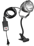 Kiven IP65 Waterproof LED Landscape Up Down Light LED Decorative Spotlight Lamp with Plug-in Cord and Timer for Indoor Outdoor Plants Yard Advertising Board LED Lawn Light - Grey (10W Cool White)