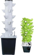 Hydroponic Cultivation Kits 15/20/25/30 Ways Kit Cultivation of Hydroponic Tower Aquapon Plant Planting System with Moisturizing Pump Adapter Network Pots