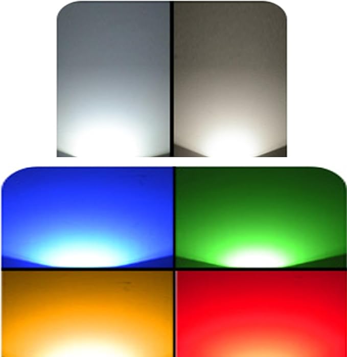 LED Landscape Spotlight - IP65 Waterproof Outdoor Spot Light AC85-265V Ground LED Landscape Light Outdoor Floor Lamp Long Distance Irradiation for Building Lighting(Red Light9w)