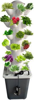 Hydroponics Growing System kit 30 Pods Vertical Hydroponic Tower for Smart Indoor Home Gardening Lovers Hydroponic Germination Kit