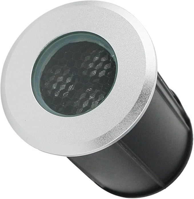 Recessed Underground Light - Outdoor Led Underground Light No Glare Landscape Lighting Spotlight Ip67 Waterproof Garden Lights Led Decking Lights Apply to Stairs TER-Green Light-3W
