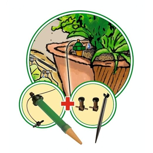 Blumat Longs Kit (Tropf Maxi) | Automatic Drip Irrigation Kits | Automatic Watering System for Up to 6 Bigger Plants | Blumat Watering System