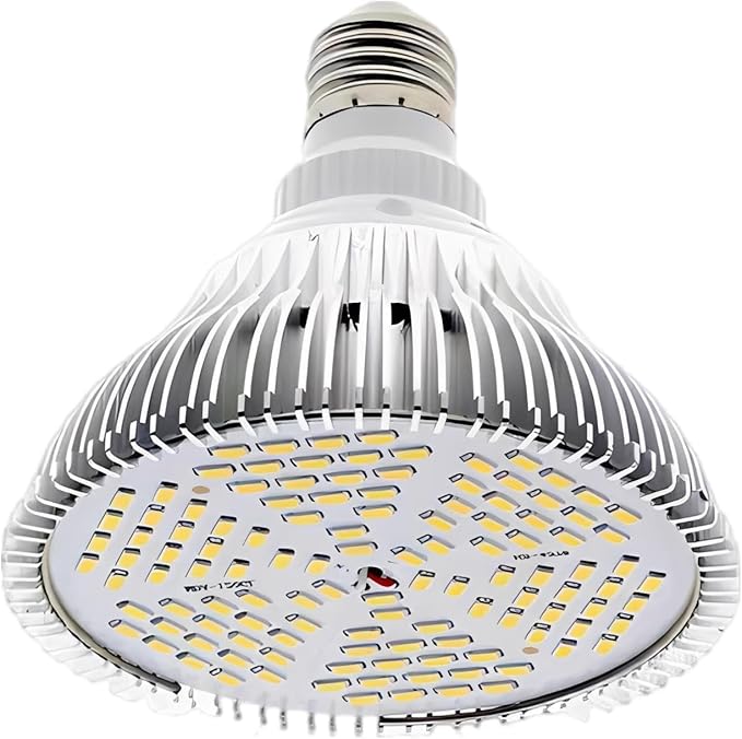 Full Wave Band Grow Light 150 Led Plant Light Bulb 26W E27 Par38 Sunlight 4.7 X 4.9 In