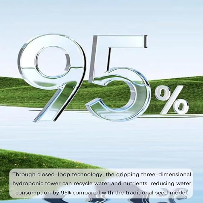 Hydroponics Growing System 5 Tier 20 Holes Indoor Herb Garden with Led Light Smart Timeing Automatic Water Circulation 4 Accessories Indoor Garden for Home Kitchen Vegetables