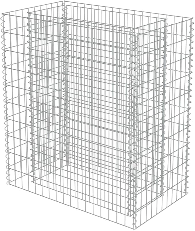 YAFF Gabion Raised Bed-HexagonalOutdoor Landscape for GardenBackyardPatioBalcony35.4x19.7x39.4