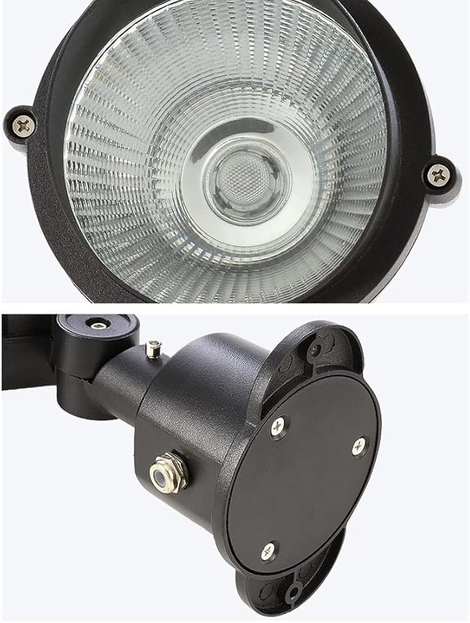 5/10/12/15/18/20/30W Outdoor Led Spotlight Waterproof Landscape Light with Pointed Led Landscape Spotlights Illumination Garden Outdoor Pathway Lighting/A(10W)/6000K White Light