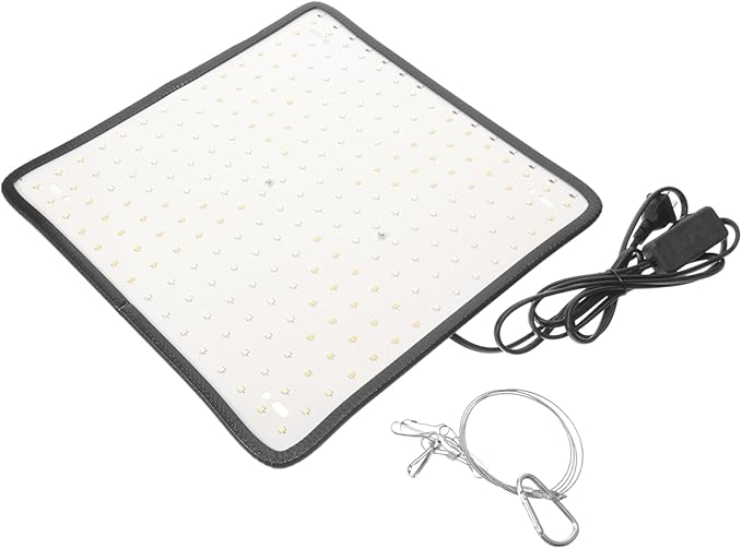 Hanging Led Plant Grow Light with Color Modes Dimmable Brightness and Durable Design for Indoor Plants Compatible with Us Plug