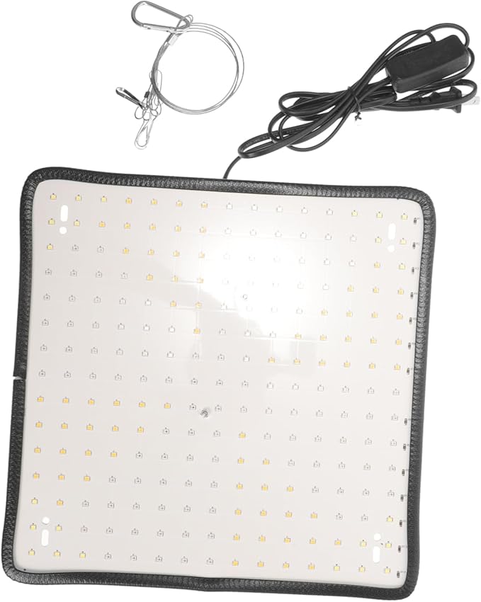 1set Dimmable Led Hanging Grow Light for Indoor Plants Led Plant Growth Lamp Chain Red Orange White Light Compatible for Home Gardening
