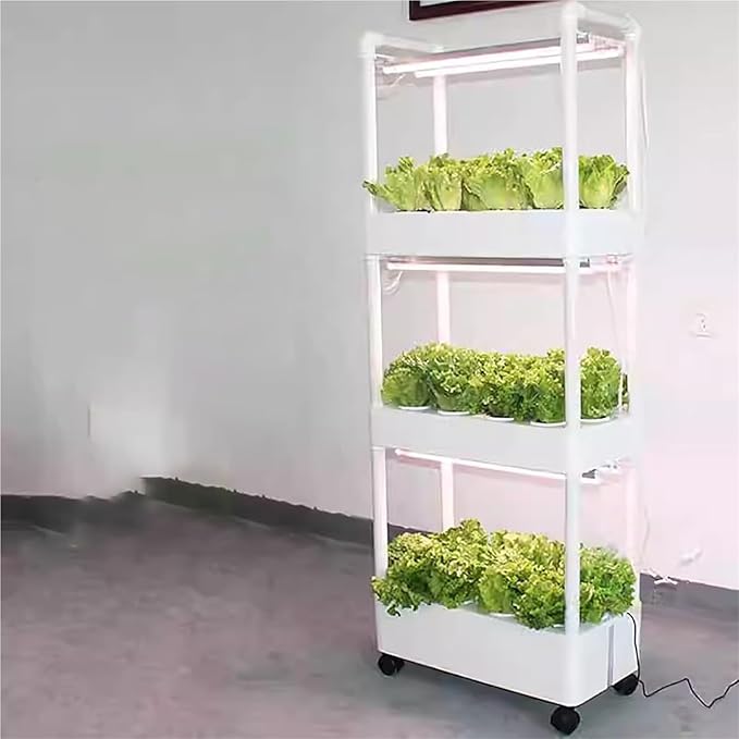 Hydroponics Growing Systems Kit Indoor Garden Hydroponic Growing Systems(Three Layer)