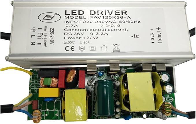 Constant Current Drive Power Supply LED External Downlight Spotlight 120W Drive Power Supply Isolation Constant Current Power Supply