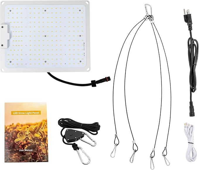 LED Grow Light for Indoor Plants - Dimmable Daisy Chainable Full Spectrum LM301B Diodes Suitable for 2x2 &amp 3x3 Grow Tents