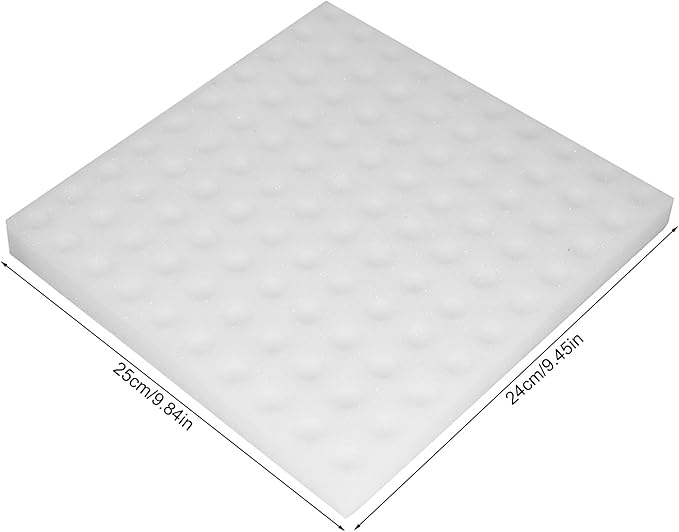 Generic Sponge Cubes for Hydroponics10Pcs Hydroponic Sponge Planting Gardening Tool Square Seedling Sponges for Greenhouse Small Bud Growth or Grow Seedlings White