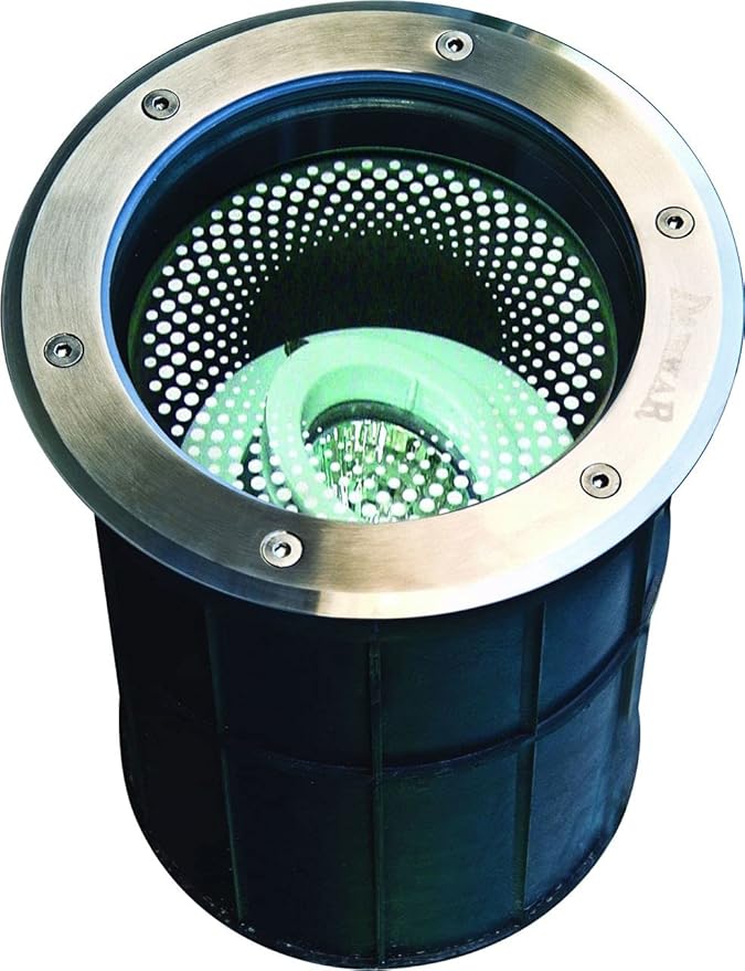 Dabmar LV312 Ss Well Light with Adjustable Lamp 20W 12V Stainless Steel Finish