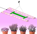 400W Red-Blue Spectrum Dimmable Grow Lights with Energy-Saving Diodes 100-277V Wide Voltage &amp US Plug for Indoor Succulents Seedling Vegetative Growth Small-Scale Soil/Hydroponic Sunlight Light