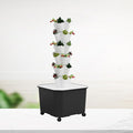 Hydroponics Growing TowerHydroponics TowerAeroponic Garden TowerHydroponics Growing Sys-tem KitVertical Hydroponic Tower GardenWhite-6LAYERS
