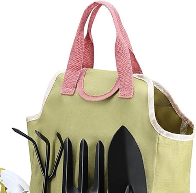 Garden Tool Set Ergonomic and Comfortable 1 Set Multifunctional Garden Tools Gardening Supplies Kit Lightweight for Outdoor Greenhouse Lawn Backyard