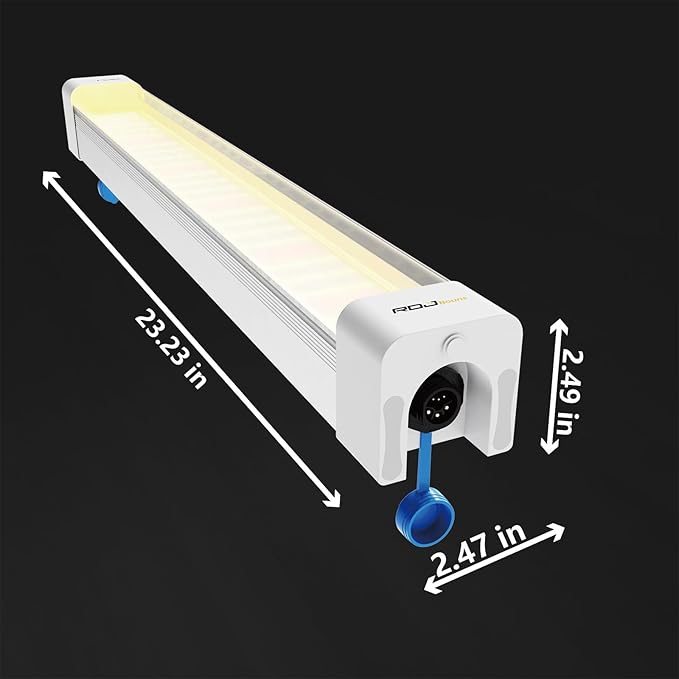 RDJ Bouns 720W LED Grow Light for 4x4 Grow Tent U60 2Pack with Under-Canopy Grow Light Cascade Cable Harness Full Spectrum Commercial Dimmable Lighting for Indoor Plants