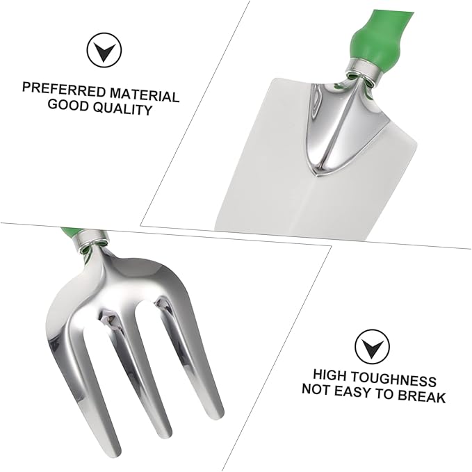 11pcs Garden Tool Set Stainless Steel Planting Shovel Hand Shovel for Gardening Outdoor Gardening Tools