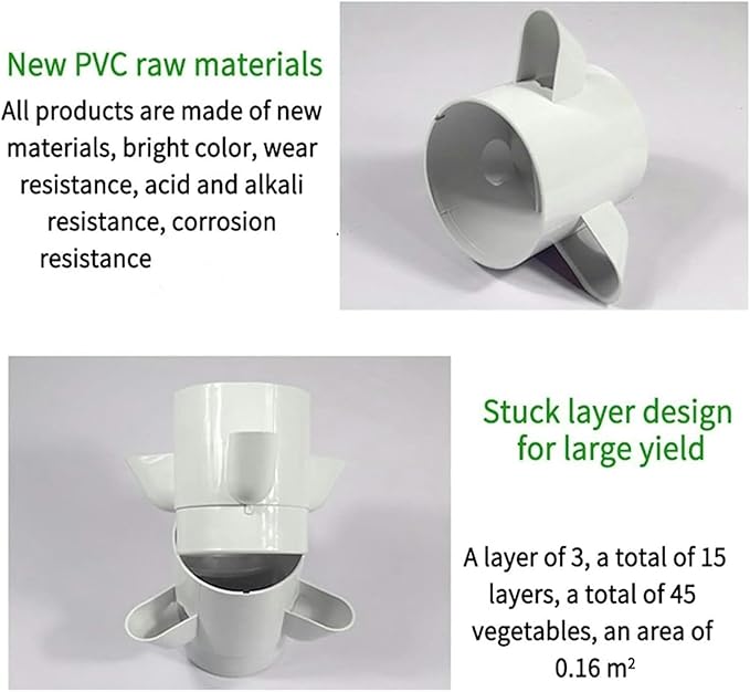 6 -Layer Hydroponic Culture Kit 18 NFT System Plants of Hydroponic Garden Garden Vertical Tower Garden