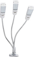 XHTLLO 3 Heads LED Plant Growth Light USB Clip on Plant Growing Light for Outdoor Gardens
