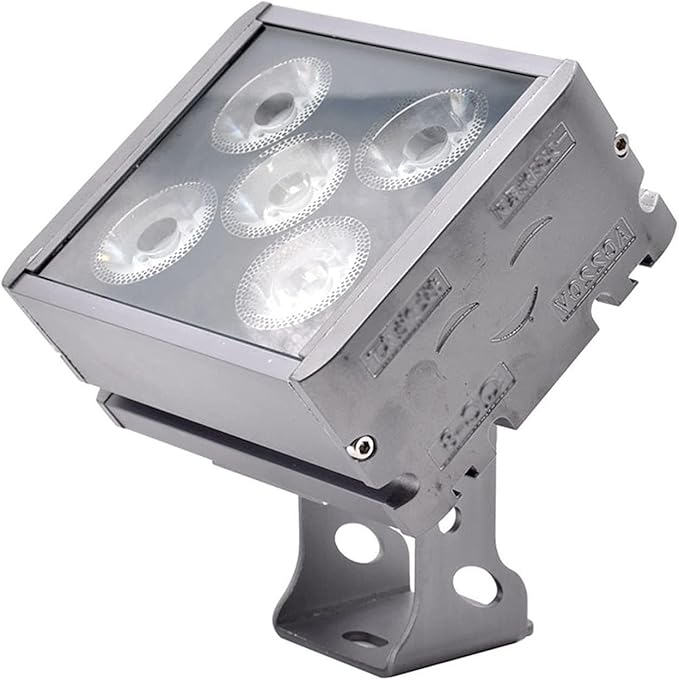 LED Beam Spotlight - Ultra-Long Beam Light Outdoor Rectangular LED Spotlight Waterproof IP65 Wall Washer Light Long-Range Floodlight Suitable for Courtyard Garden Driveway Landscape Lights(Green
