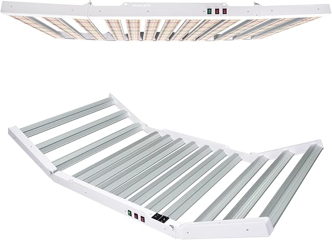 2024 New SPF6000 600W LED Grow Light 6x6ft Coverage with New Diodes &amp IR Lights Full Spectrum Veg Bloom Growing Lamps for Indoor Plants Seeding Flower Led Plant Light Fixture