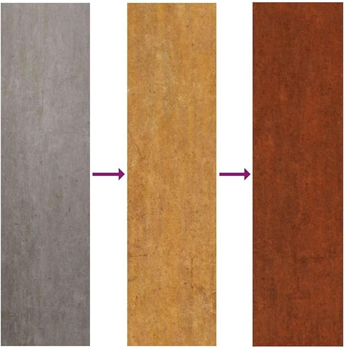 Corten Steel Garden Raised Bed Corten Steel Garden Bed Planter Box for Flowers Plants 39.4x39.4x10.2-660
