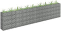 Gabion Raised Bed Galvanized Steel 141.7x11.8x35.4