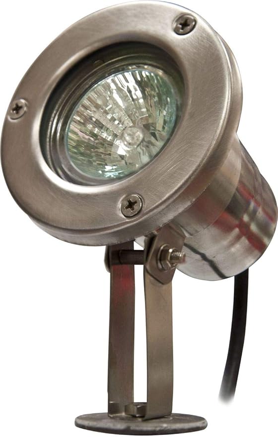 LV10 Stainless Steel Spot Light Without Hood Stainless Steel Finish