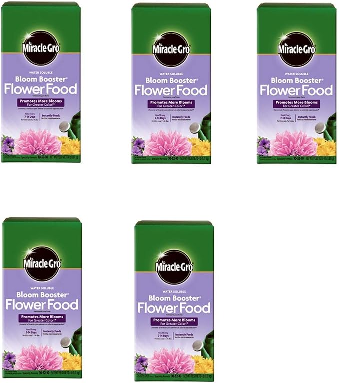 146002 Water Soluble Bloom Booster Flower Food 10-52-10 4 lb Brown