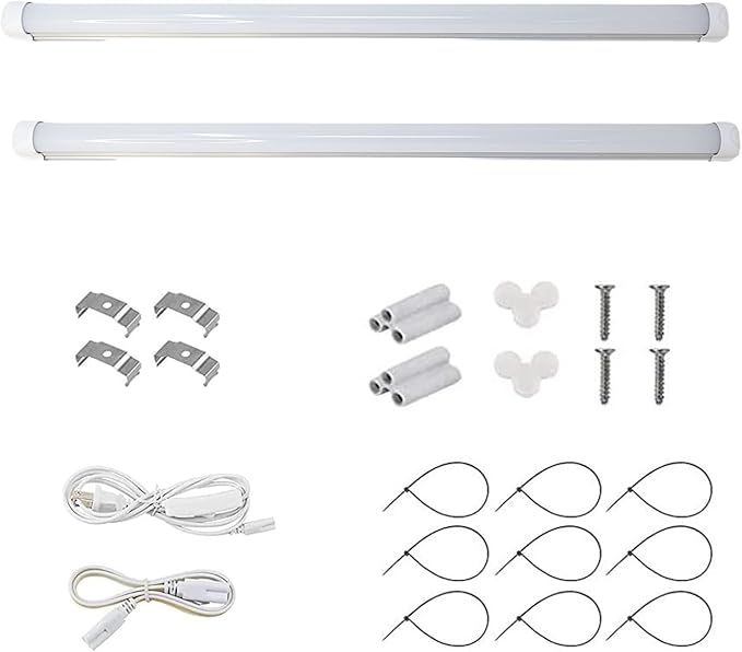 ModernGarden Grow Light for Indoor Gardens and Vegetables Two 24 Lights (24 Inch)