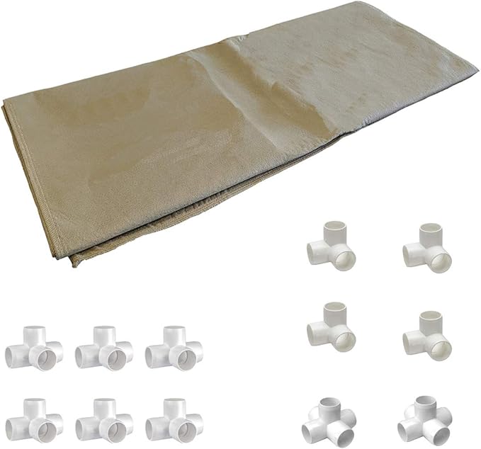 Grassroots Fabric Pots Raised Beds (3' x 6' w/Trellis)