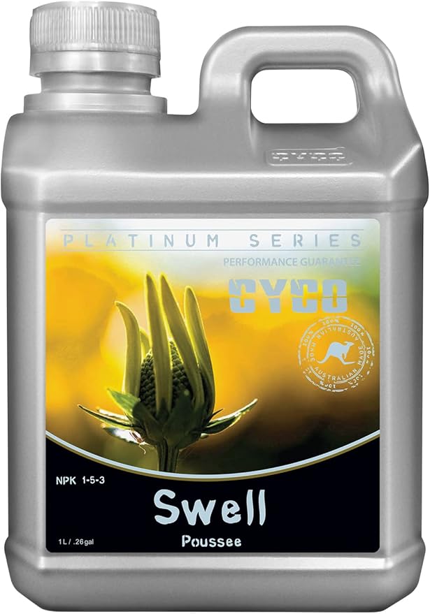 CYCO Swell Liquid Nutrient for Hydroponic Plants 1-5-3 1 Liter