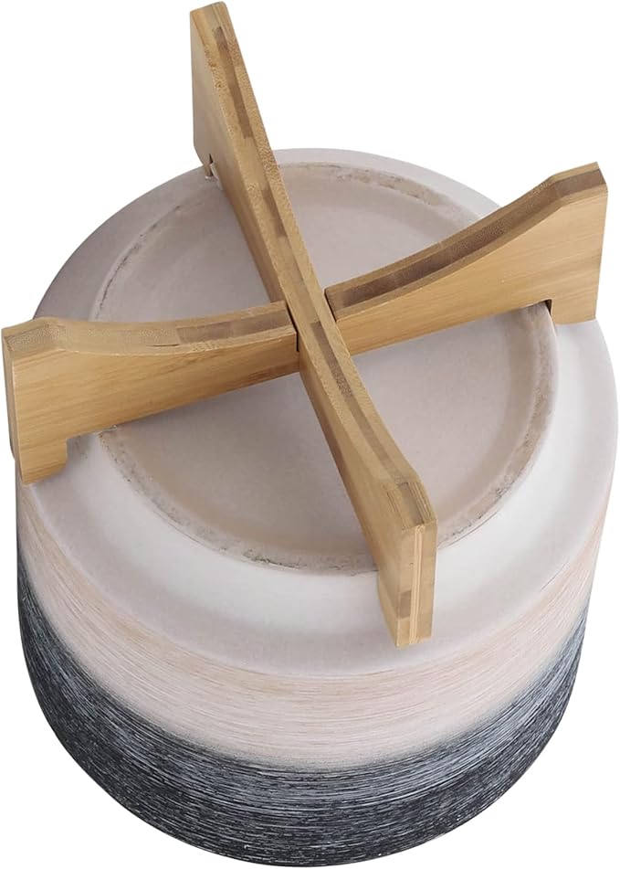 Generic  S2 810 Planter ON Wooden Stand Gray