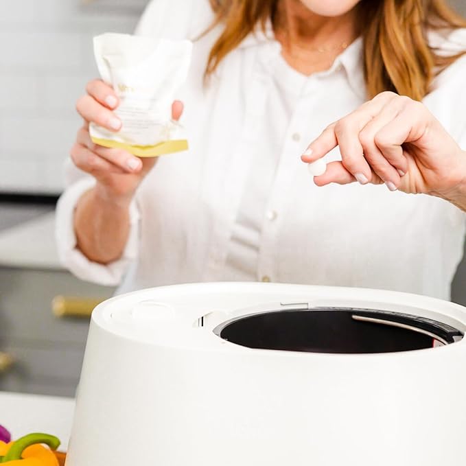 Lomi Pods and Filters | Made in The USA and North America | Keeps Your Kitchen Fresh and Turns Your Food Scraps into Nutrient-Rich Plant Food (Pods and Filters 45 Cycles)