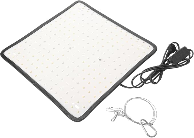 225LED Plant Grow Light Hanging Chain Red White Ultra-Thin Panel for Indoor Plants Dimmable LED Household