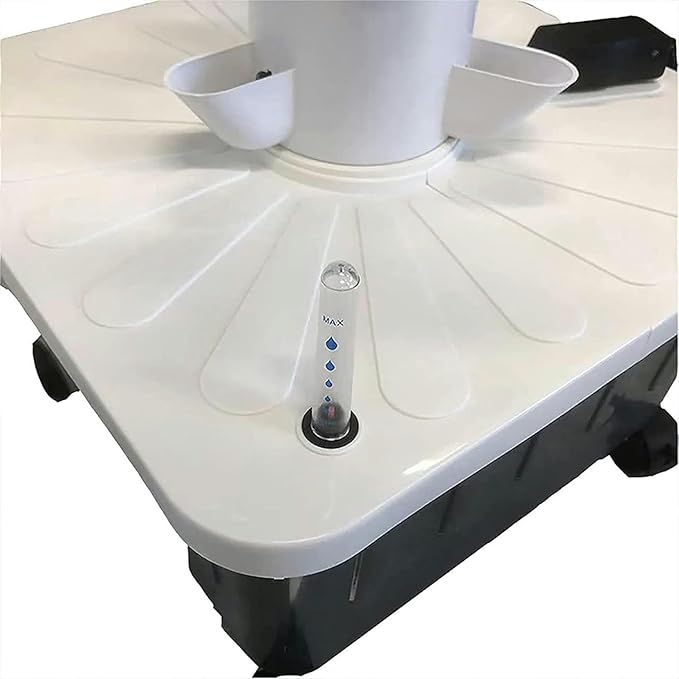 Hydroponic Tower of 45 Capsules Garden Hydroponic Culture Airplane -Tower Airplane Crop Kit and Mobile Water Tank for Gardening in COC