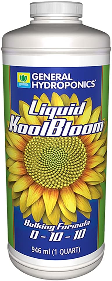 General Hydroponics Liquid KoolBloom 0-10-10 - Concentrated Nutrient Additive 1 qt