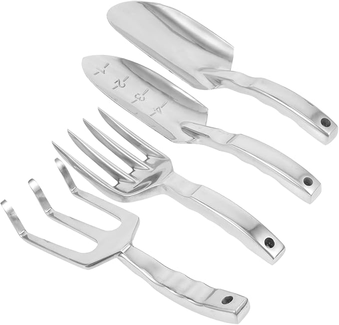 YARNOW 1set Practical Gardening Tool Set for Efficient Planting and Soil Loosening Includes Rake Shovels and Cultivators for Outdoor Use Lightweight and Garden Tools Set