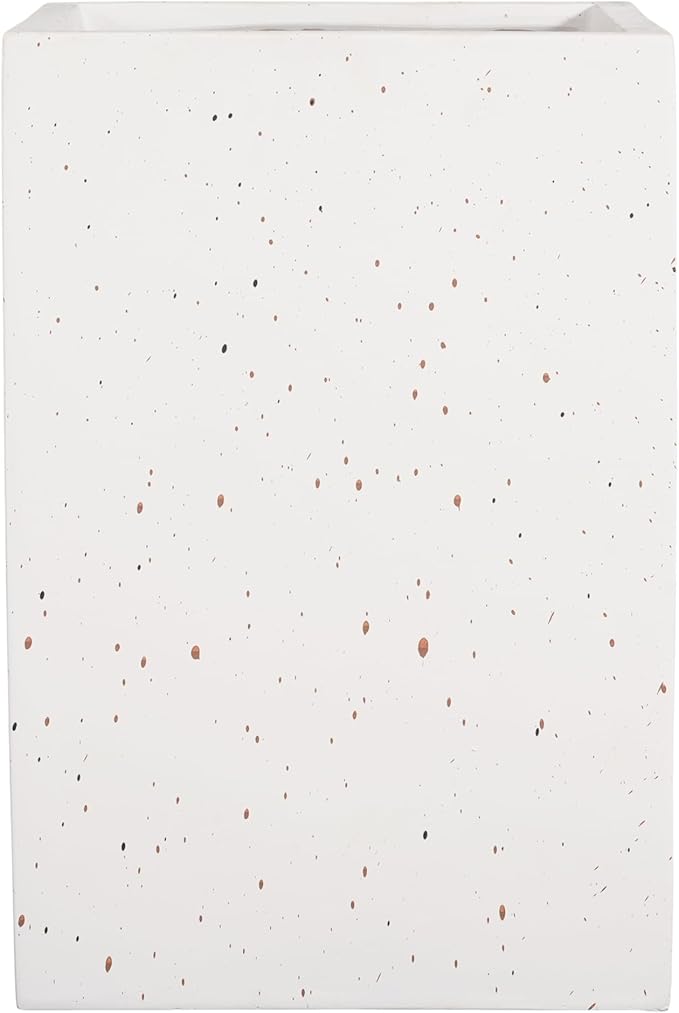 Handmade Rectangle Planter Box 20''H White