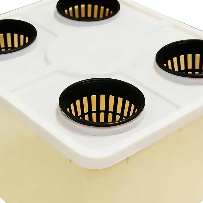 Hydroponic PlanterSoilless Cultivation Gardening SuppliesHydroponic Grow Buckets | for Indoor Outdoor Windowsill Balcony Greenhouse Tomato Cucumber Fruit