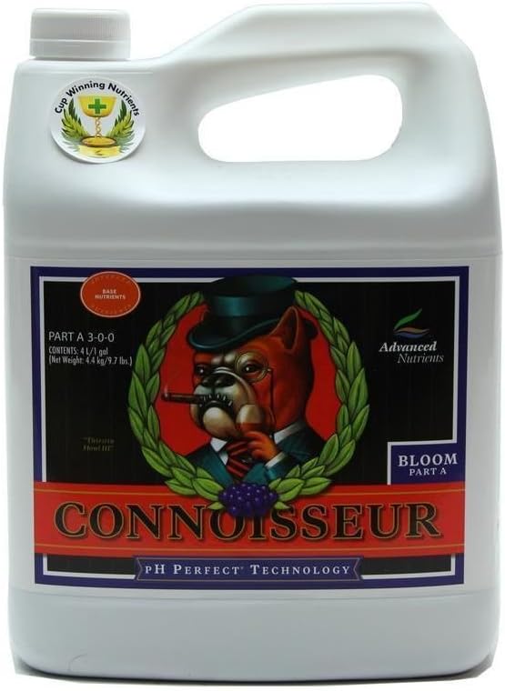 Zukool Advanced Nutrients Connoisseur Bloom A &amp B 4 Liter Set - ph perfect new formula