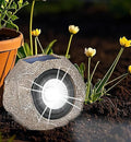 1/2/4 Pack Solar Rock Lights Outdoor Waterproof LED Landscape Decor - Bright Stone Garden Spotlights for Pathway Yard Pond - Durable &amp Auto On/Off (1)