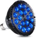 Antony Blue LED Plant Grow Light Bulb 36W Plant Growing Lamps for Greenhouse and Hydroponic E26 Full Spectrum Plant Growing Light Lamp for Bloom and Fruiting.