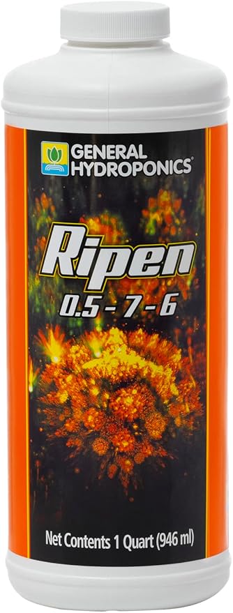 General Hydroponics Ripen Plant Food 0.5-7-6 1 qt.