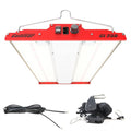 GL250 LED Grow Light for Indoor Plants Full Spectrum Switch Between Veg &amp Flower Dimmable Control Up to 4 Lights IP65-rated Ideal for Grow Tents