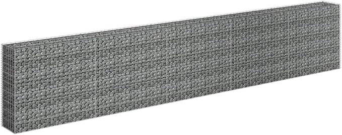 Gabion Raised Bed Galvanized SteelGabion Basket Gabion Planter Steel Fencing Wire Patio Flower Plant Bed Basket Stone Wire Garden Outdoor Landscape Decoration