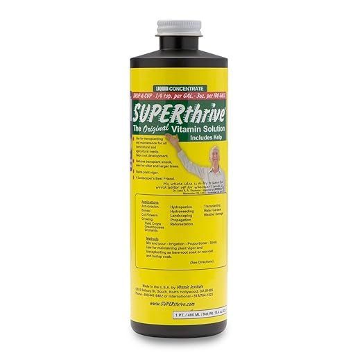 SUPERthrive Plant Vitamin Solution 1 pt + Organic 4-4-4 All-Purpose Fertilizer Set 2 Pack