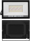 RGB LED Flood Light Outdoor 100W Equivalent Bluetooth Smart Floodlights 16 Million Color Changing Timing Music Sync IP66 Waterproof Landscape Lighting
