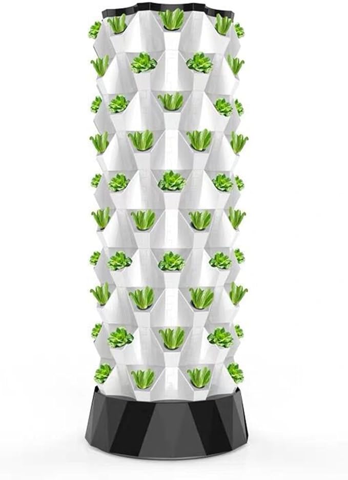 Hydroponic Grow Kit Soilless Culture Growing Kit Hydroponics Vertical Garden Grow Kit Indoor and Outdoor Hydroponics Growing for Vegetables Herbs StrawberriesWhite170cm